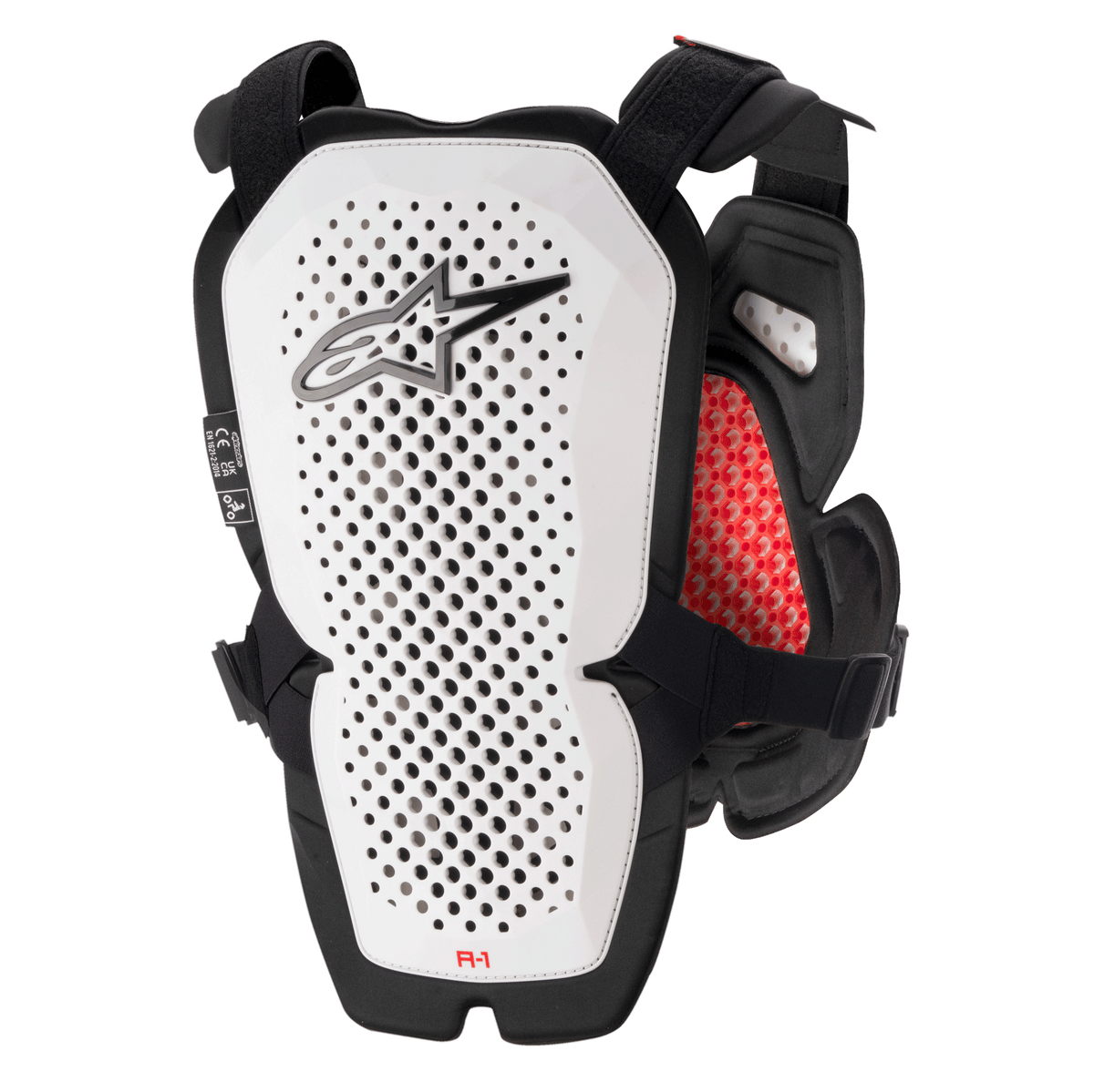 Alpinestars A-1 Pro Chest Protector White/Black/Red