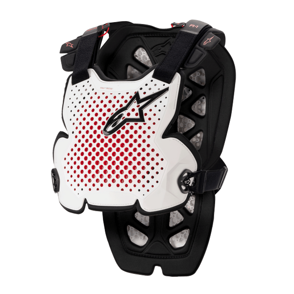 Alpinestars A-1 Pro Chest Protector White/Black/Red