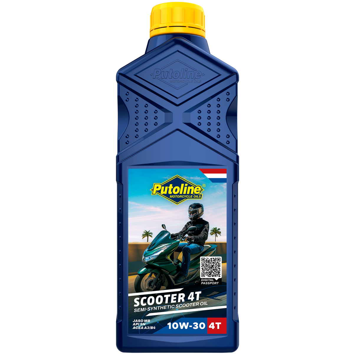 Putoline Scooter 4T 10W-30 1 L bottle