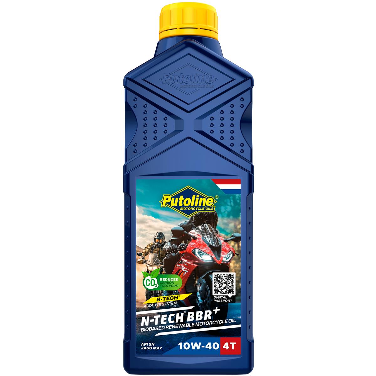 Putoline N-Tech BBR+ 10W-40 1 L bottle