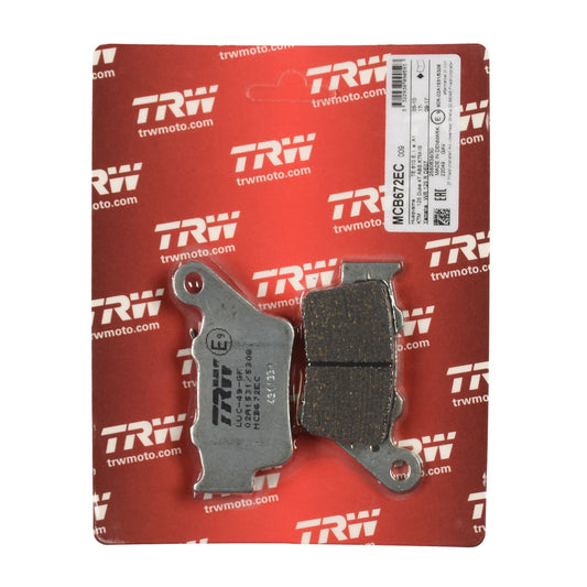 TRW Organic Brake Pads MCB672EC