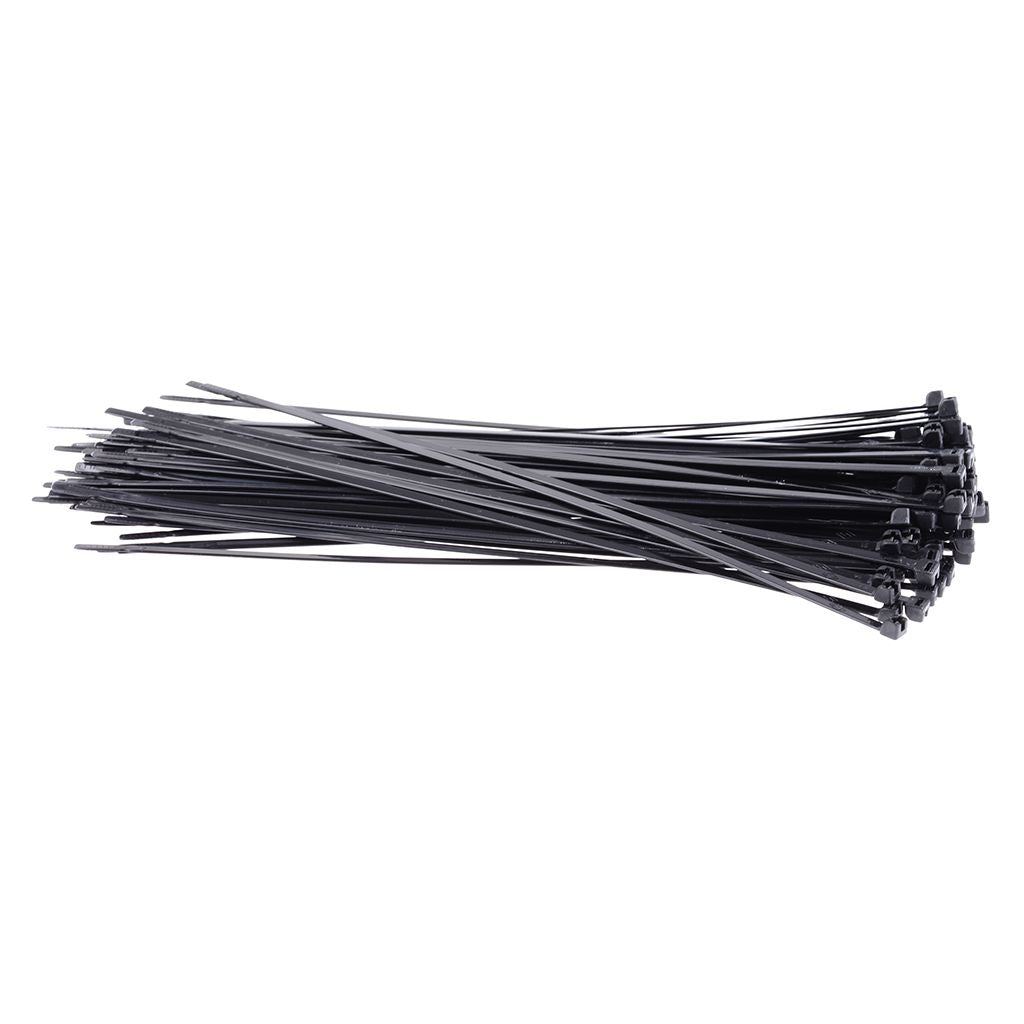MotoLibre Cable Ties 290 x 4.5 mm with Metal Tongue (100 pcs)