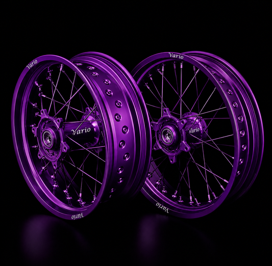 Vario Supermoto Rim Set –  Purple