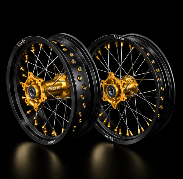Vario Supermoto rim set - 100% CUSTOM