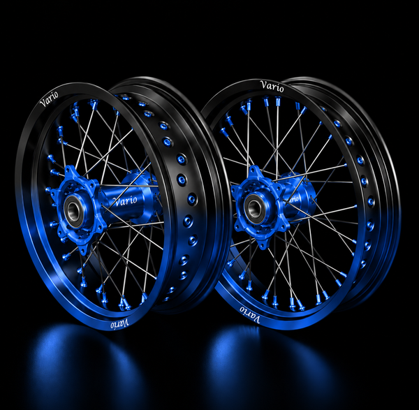 Vario Supermoto rim set 50/50 100% CUSTOM