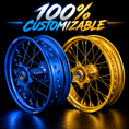 Load image into Gallery viewer, Vario Supermoto rim set - 100% CUSTOM
