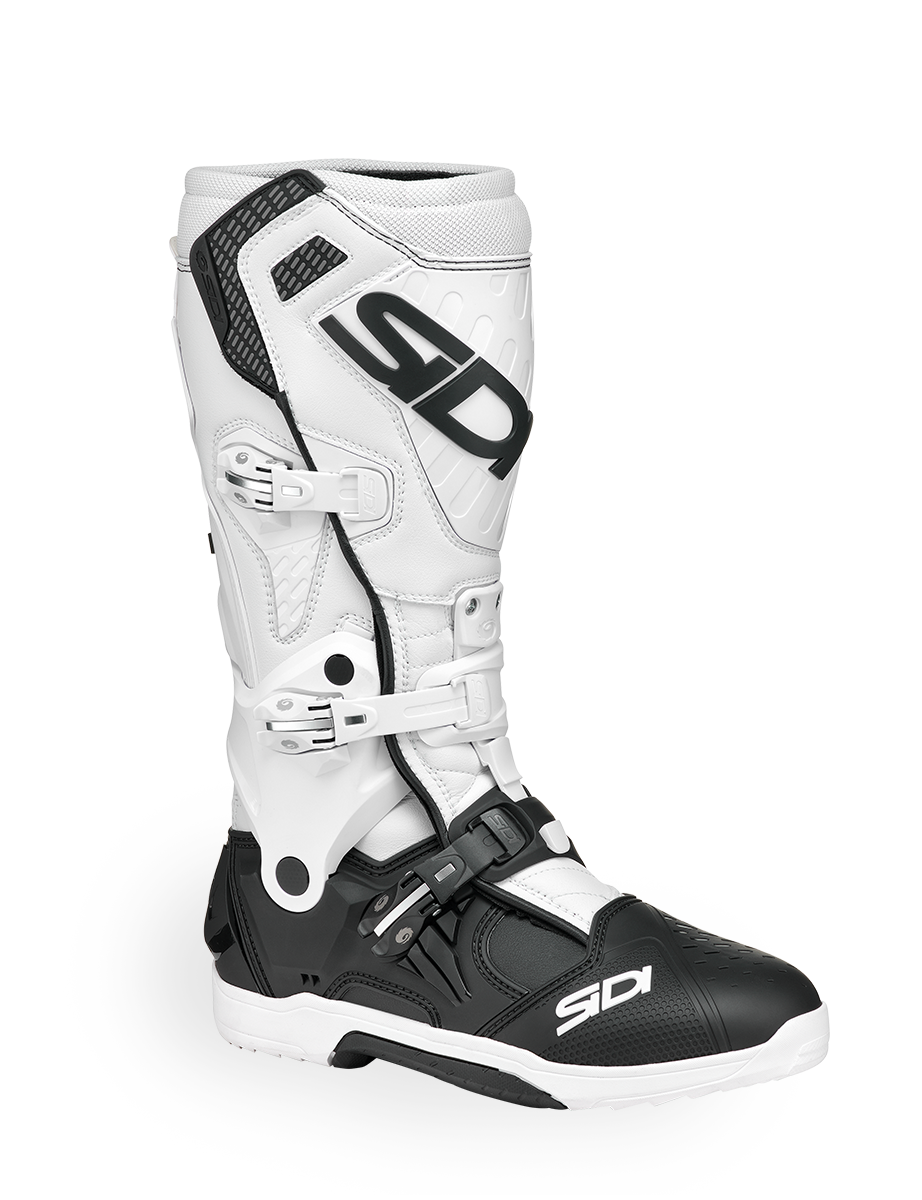Sidi Crossair Motocross Boots - Black/White