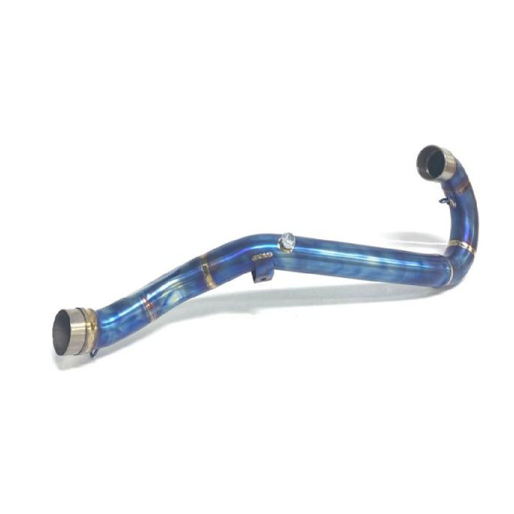 Titanium Exhaust Header – Burned Blue | KTM 450/500 EXC 2012–2016 & Husqvarna FE