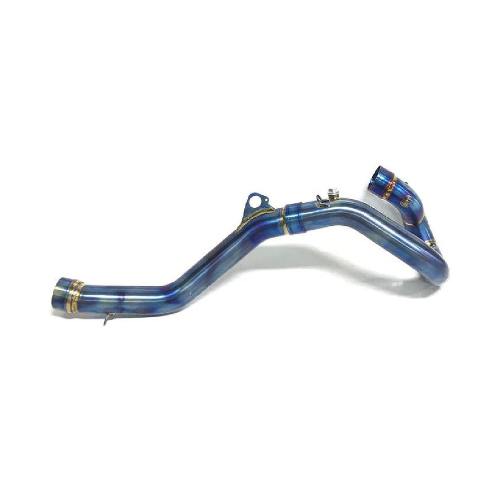 Titanium Exhaust Header – Burned Blue | KTM 450/500 EXC-F & Husqvarna FE 450/501 2020–2023