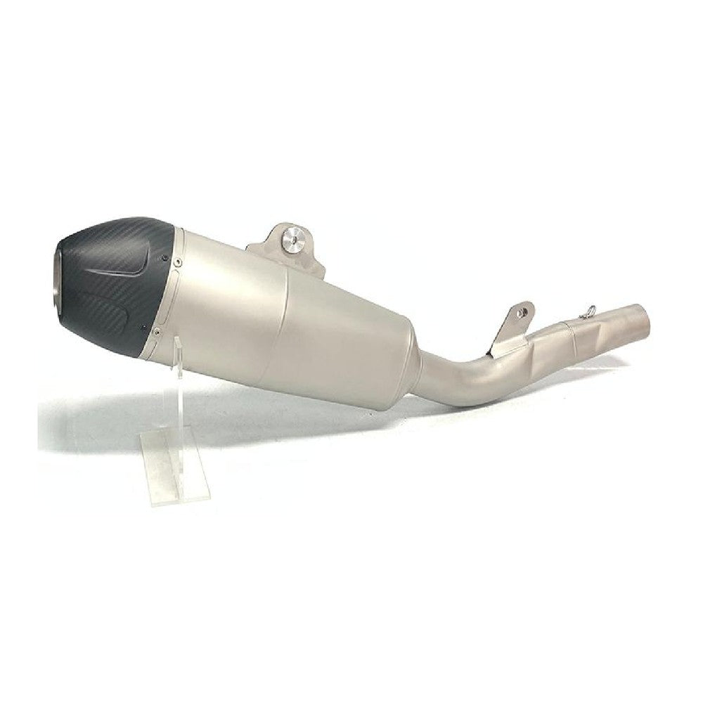 Stainless Steel Slip-On Silencer – Carbon End Cap | Kawasaki KX250F/KX250X 2025+
