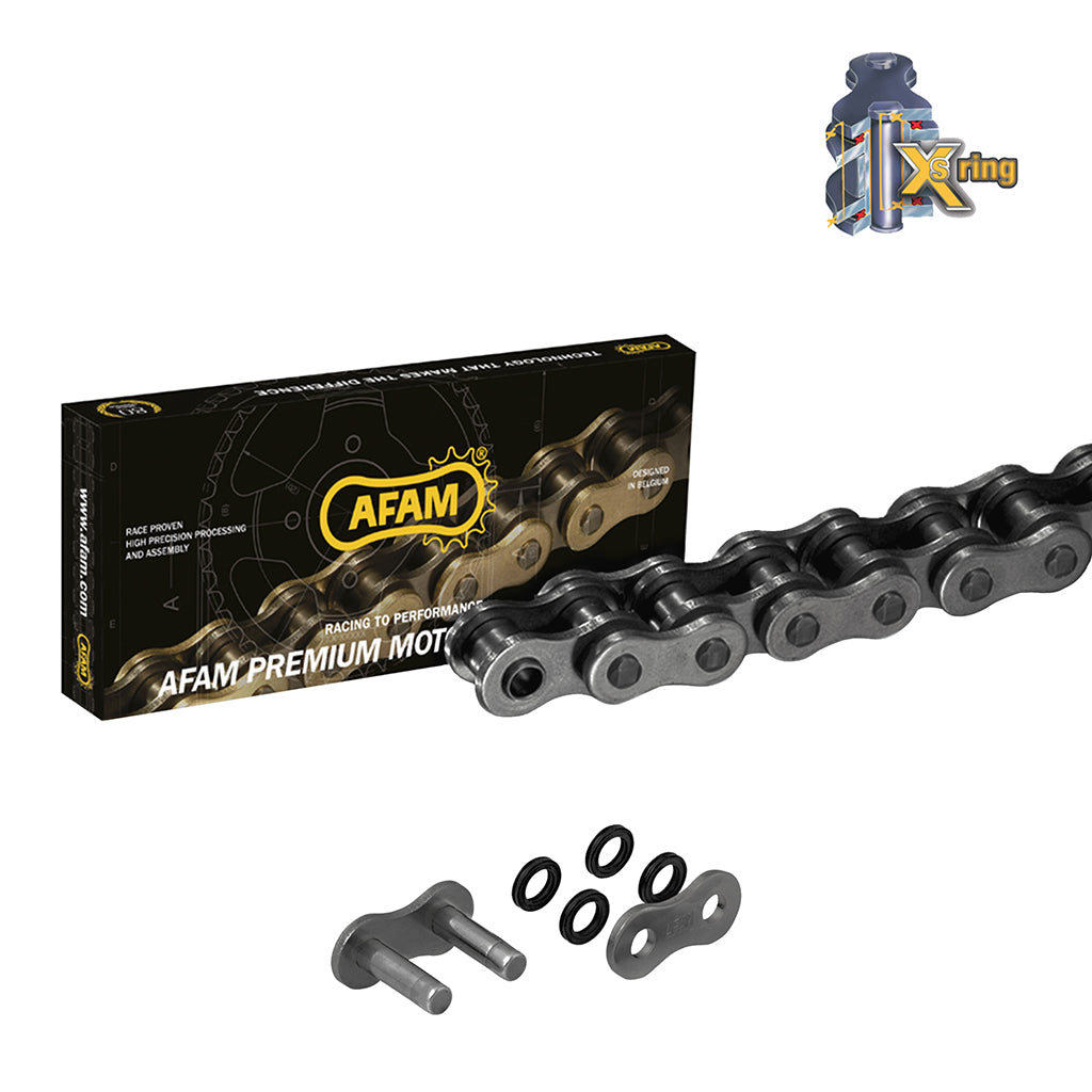 AFAM 520 XLR2 X-Ring Chain – Steel