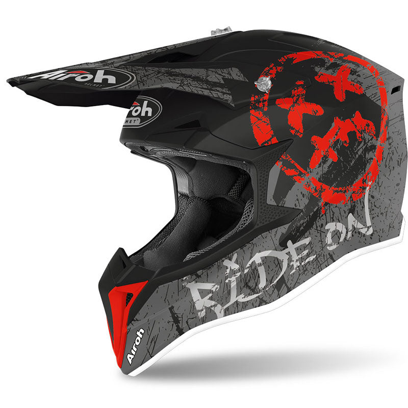 Airoh Wraaap Smile LE Motocross Helmet
