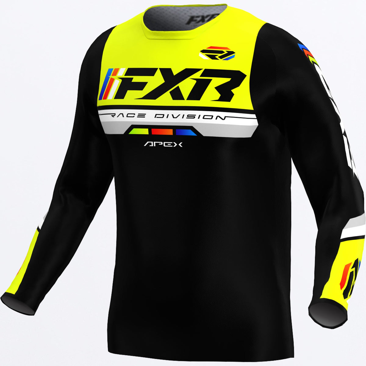 FXR Apex MX Jersey - Black/Yellow