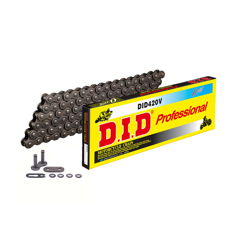 DID 420 V O-Ring Chain – Black