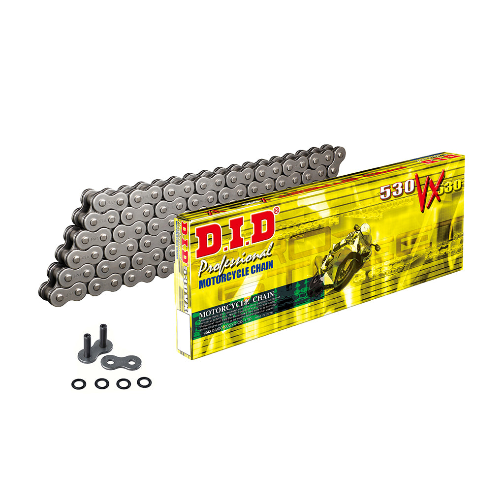 DID 530 VX X-Ring Chain – Black/Black