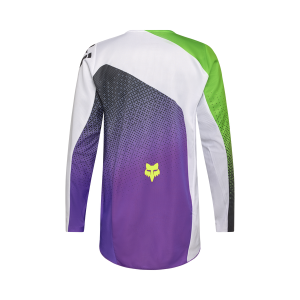 Fox 180 Kawasaki MX Jersey - Purple/White