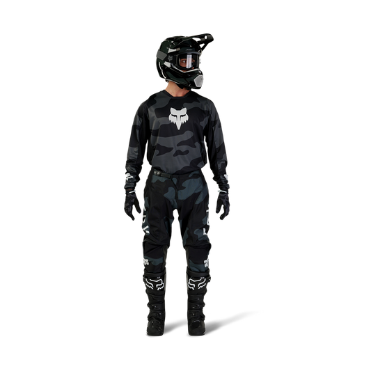 Fox 180 BNKR MX Jersey - Black/Camo