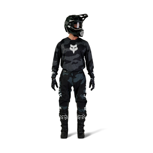 Fox 180 BNKR MX Jersey - Black/Camo