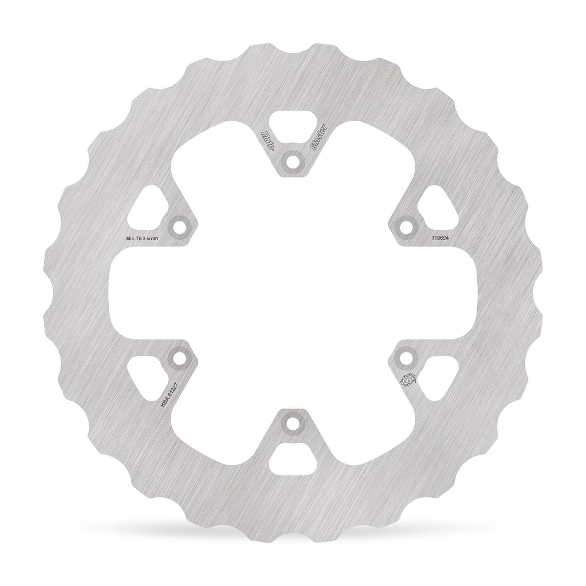 Moto-Master Nitro Brake Disc Mud Rear Fixed with ABE (MX / Off-Road)