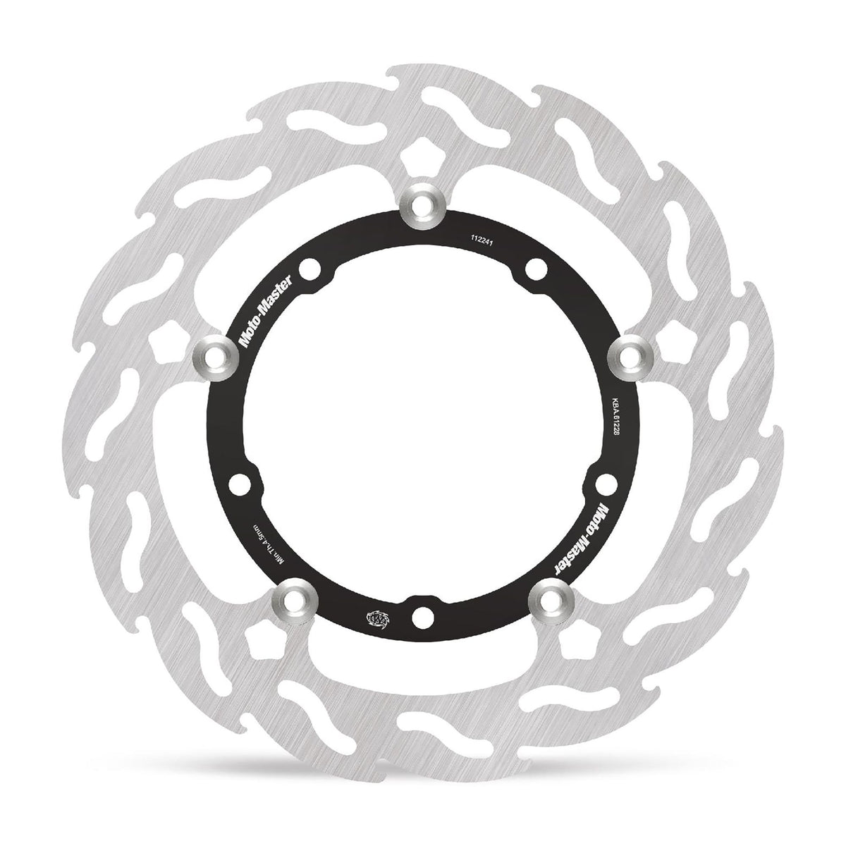 Moto-Master Flame Brake Disc Front Right Floating with ABE