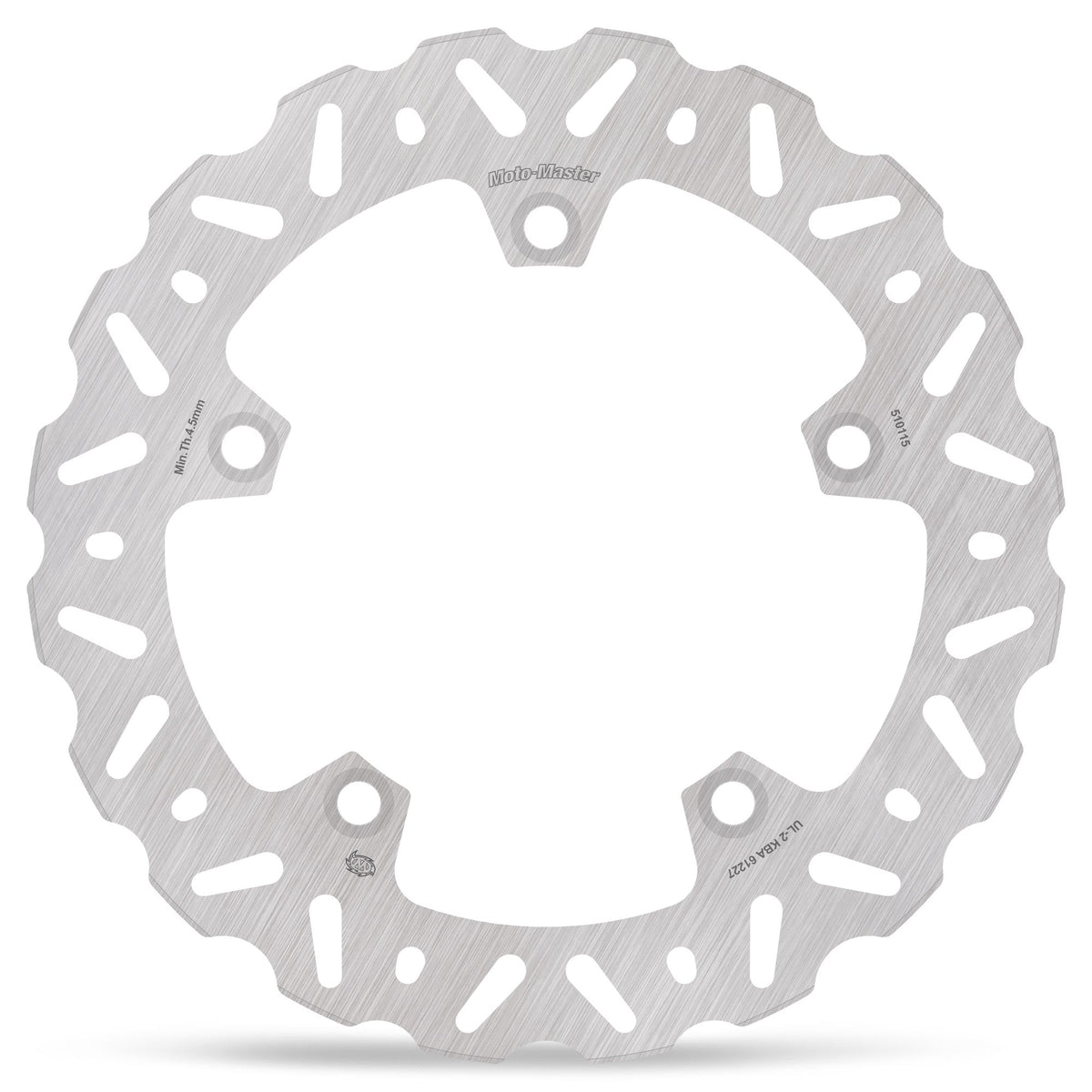 Moto-Master Nitro Road Brake Disc Rear Fixed with ABE