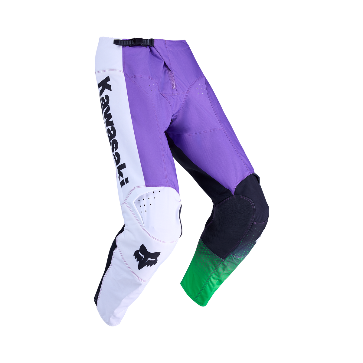 Fox 180 Kawasaki MX Pants - Purple/White
