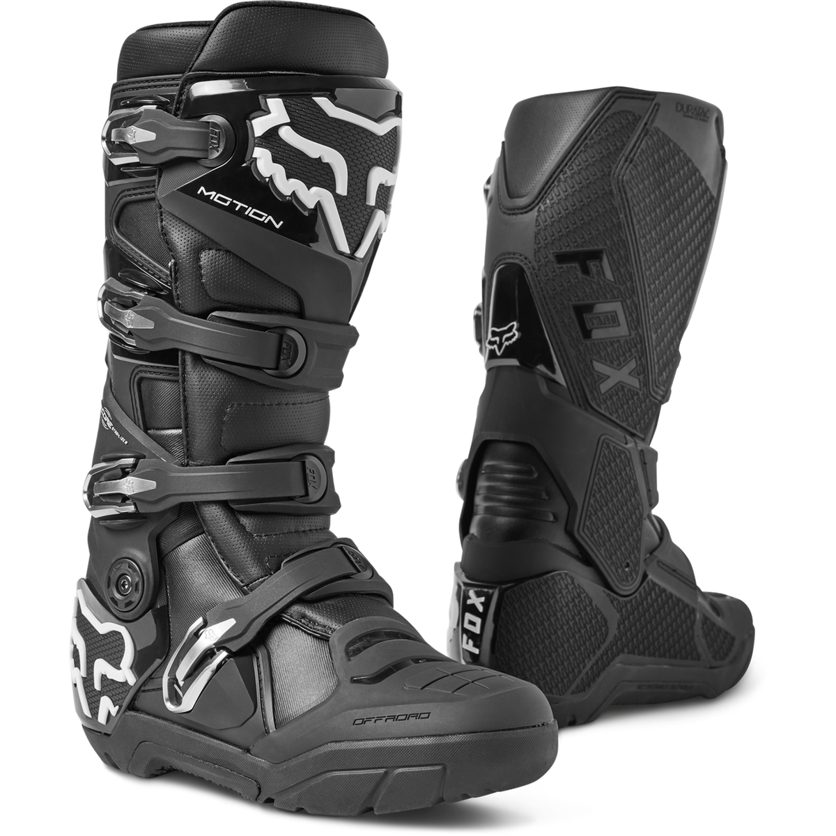 Fox Motion X Motocross Boots - Black