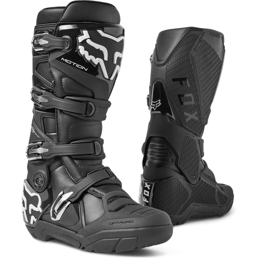 Fox Motion X Motocross Boots - Black