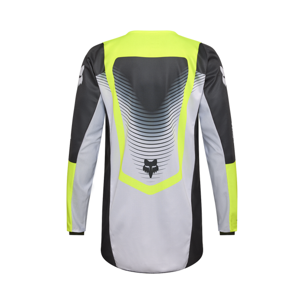 Fox 180 Collect MX Jersey - Grey/Yellow