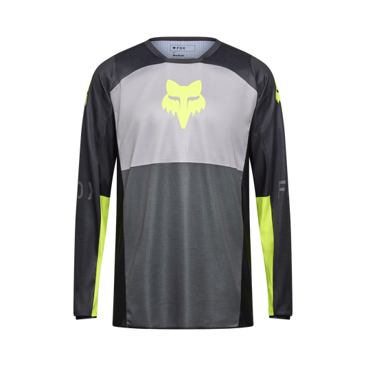 Fox 180 Flow MX Jersey - Black/Yellow/Grey