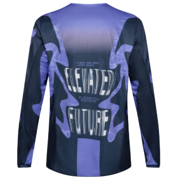 Fox 180 Diffuse MX Jersey - Black/Purple