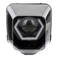 Load image into Gallery viewer, LED Headlight Mask for Husqvarna TE / FE / TC / FC – Hexagon Projector, Black
