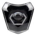 Load image into Gallery viewer, LED Headlight Mask for KTM EXC / SX / XC – Hexagon Projector, Black
