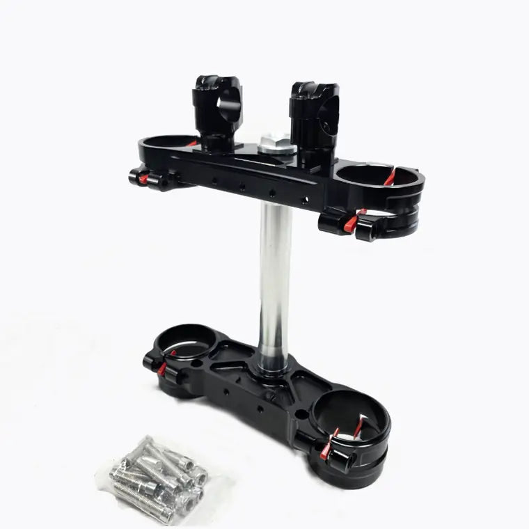 CNC billet triple clamps KTM – black