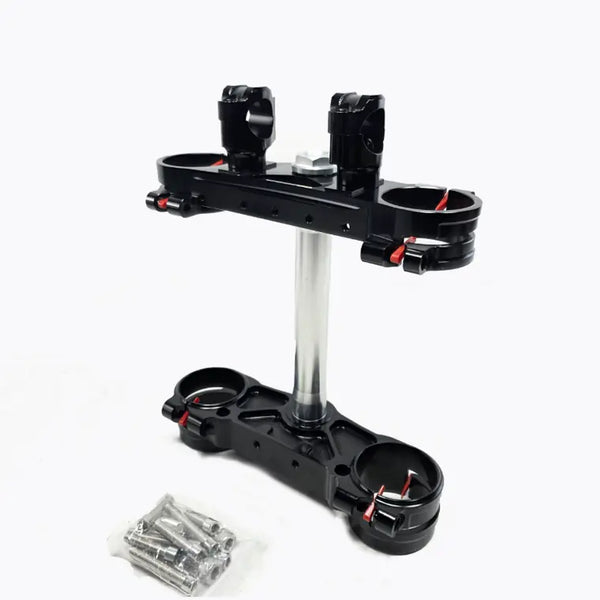 CNC billet triple clamps KTM – black