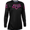 Load image into Gallery viewer, Fox Blackout Women's MX Jersey - Black/Pink
